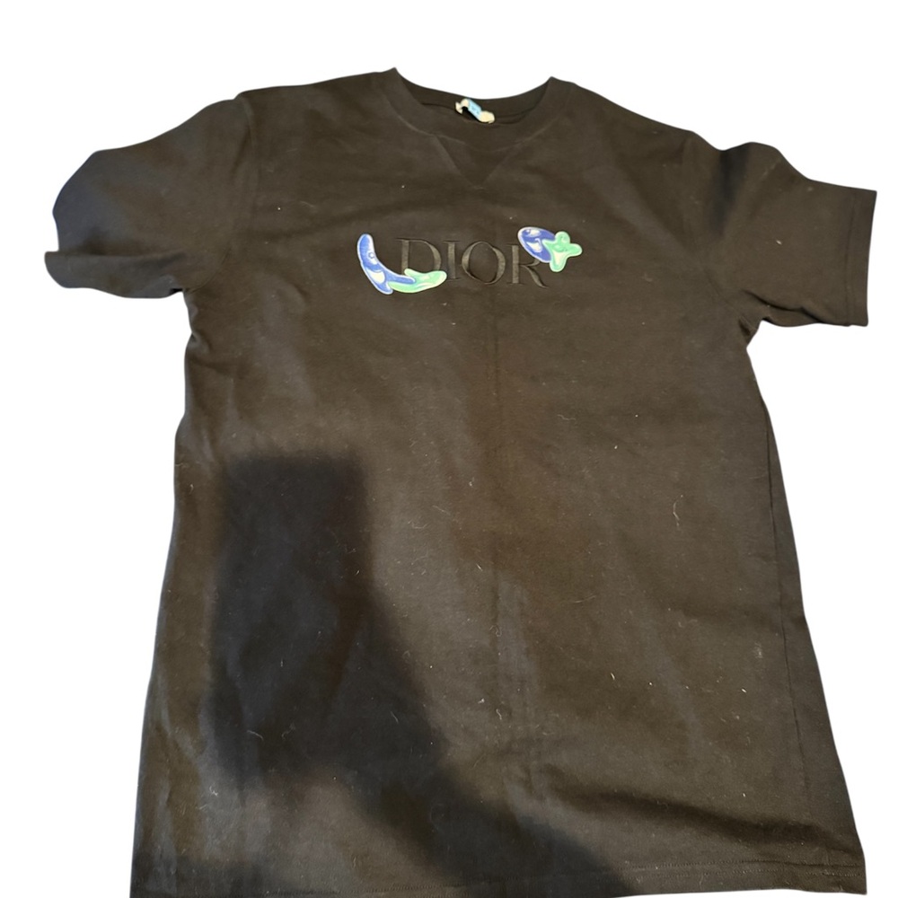 Black Christian Dior T Shirt